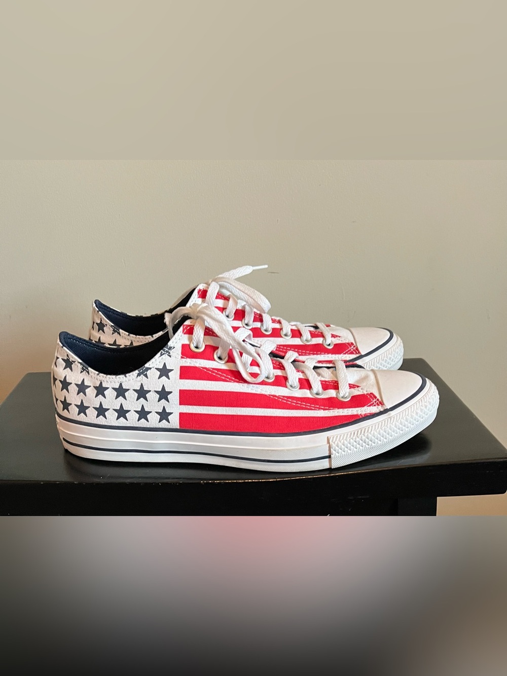Converse Chuck Taylor All Star Low Stars & Stripes USA American Flag Mens 11